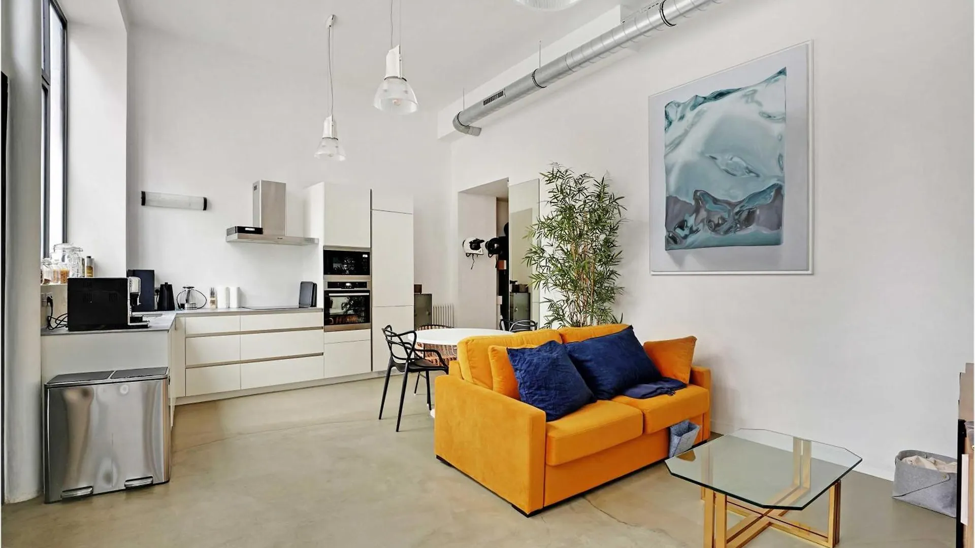 파리 Duplex Loft Montmartre -18Th 아파트